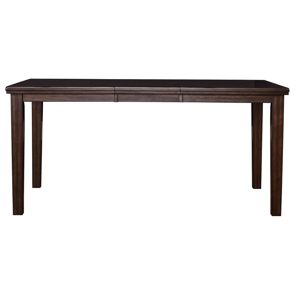 Ashley Haddigan 6-Piece Rectangular Dining Set in Smoky Dark Brown, , large