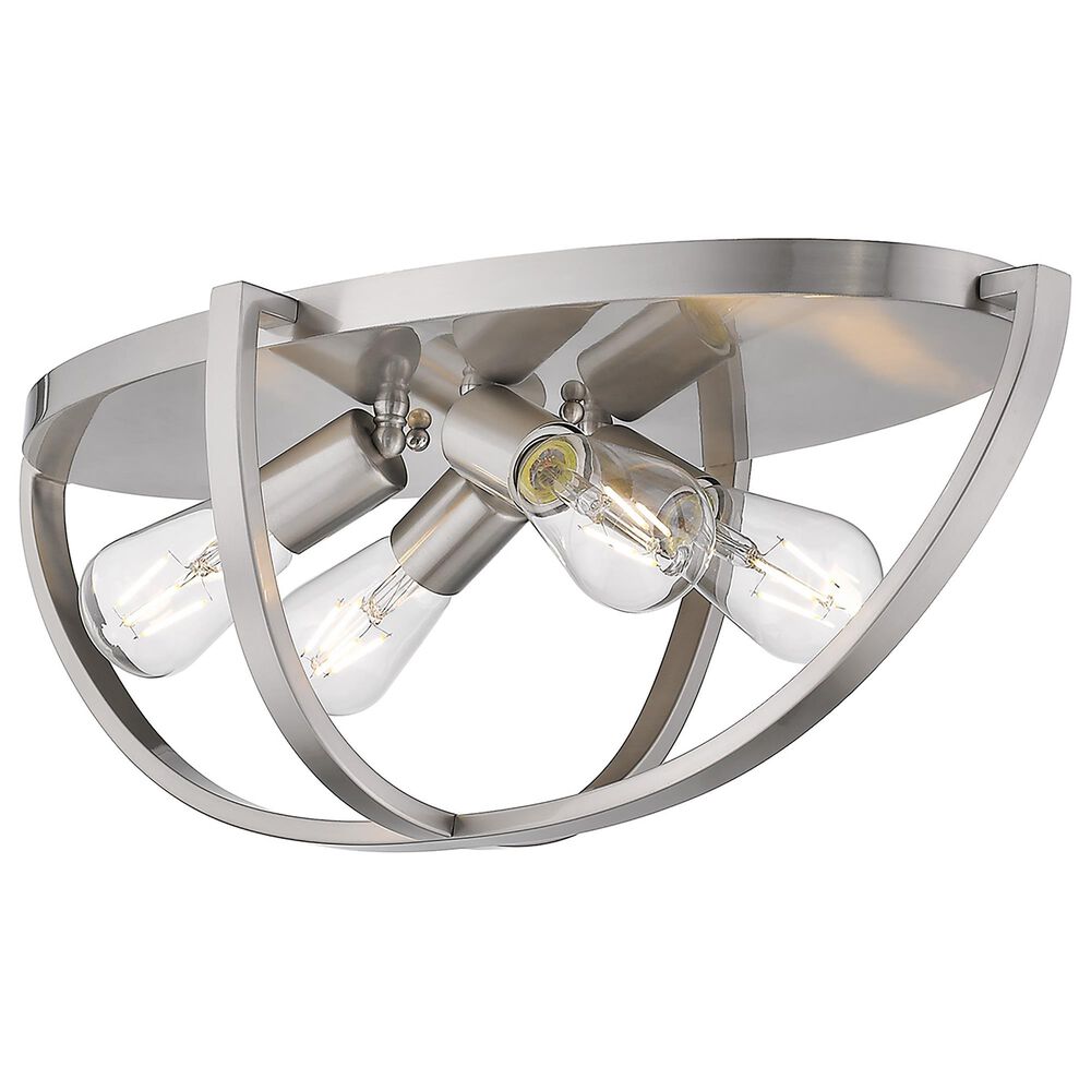 Golden Lighting Colson 24" Flush Mount in Pewter, , large