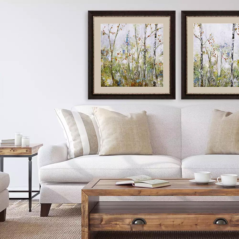 Paragon 41" x 41" Birch Forest I Wall Art in Green, , large