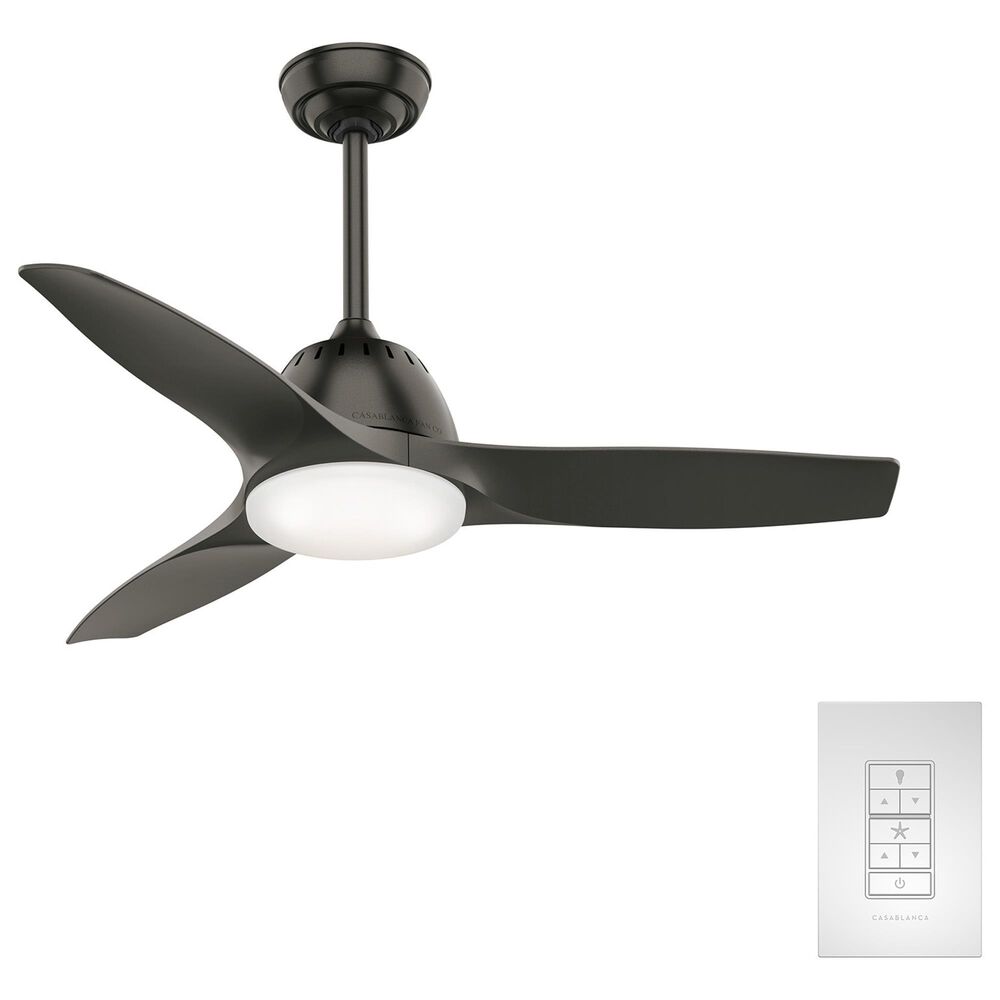 Hunter Wisp 44" Ceiling Fan with LED Light in Noble Bronze, , large