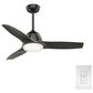 Hunter Wisp 44" Ceiling Fan with LED Light in Noble Bronze, , large
