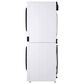 LG 2.4 Cu. Ft. Front Load Washer and 4.2 Cu. Ft. Electric Dryer Stack Laundry in White, , large
