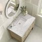 James Martin Vanities Breckenridge 36" Single Vanity in Whitewashed Oak with 3 cm Eternal Jasmine Pearl Quartz Top, , large