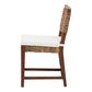 Baxton Studio Alise Side Chair in Earthy Brown, , large