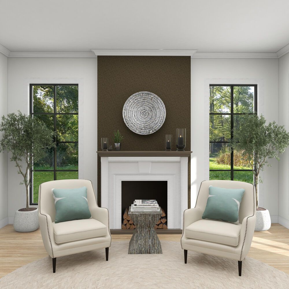 Maple and Jade 27&quot; x 27&quot; Coastal Wall Decor in Black and Tan, , large