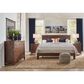 Archbold Furniture Heritage Rectangular Dresser Mirror in Brown Mahogany, , large