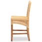 Baxton Studio Moscow Counter Stool in Natural Brown and Walnut Brown, , large
