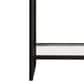 James Martin Vanities Boston 20" Single Bathroom Vanity in Matte Black with 3 cm White Glossy Resin Countertop and Rectangular Sink, , large