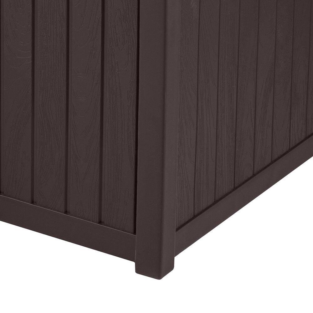 Timberlake 50 Gallon Patio Storage Box in Brown, , large