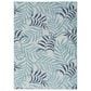Nourison Garden Oasis Nature Blue 6" x 9" Indoor/Outdoor Area Rug, , large