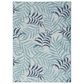 Nourison Garden Oasis Nature Blue 6" x 9" Indoor/Outdoor Area Rug, , large