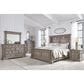 Millenium Blairhurs King Panel Bed and 2-Nightstand in Light Grayish Brown with Lights and USB Ports, , large