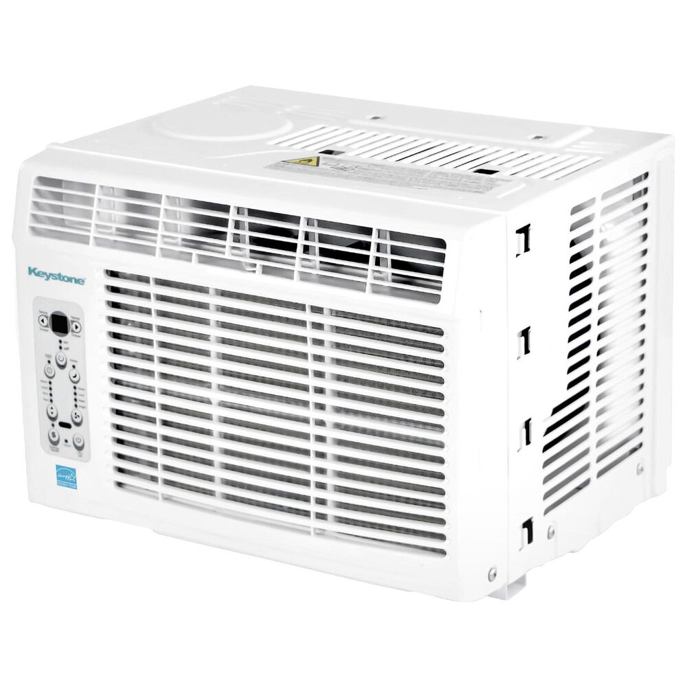 Keystone 5000 BTU Window Mounted Air Conditioner in White, , large