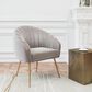 Zuo Modern Max Accent Chair in Gray Velvet, , large