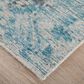 Feizy Loralai Blue and Gray 8" x 10" Area Rug, , large
