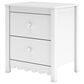Ashley Hallityn Nightstand in Matte White, , large