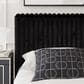 Ashley Zuraleus 3-Piece Queen Upholstered Platform Bedroom Set in Matte Black, , large