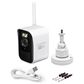 Swann MaxRanger4K Mini Long-Range Add-On Wireless Security Camera in White, , large