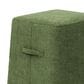 Jennifer Taylor Home Oliver Pouf in Moss Green, , large