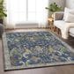 Dalyn Rug Company Hatay 3" x 5" Navy Area Rug, , large