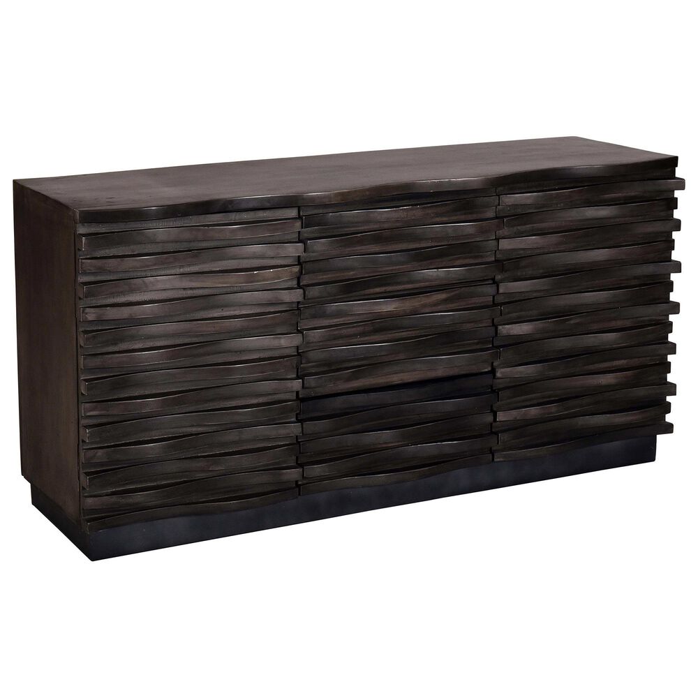 Progressive Layover Console Table in Smokey Gray, , large