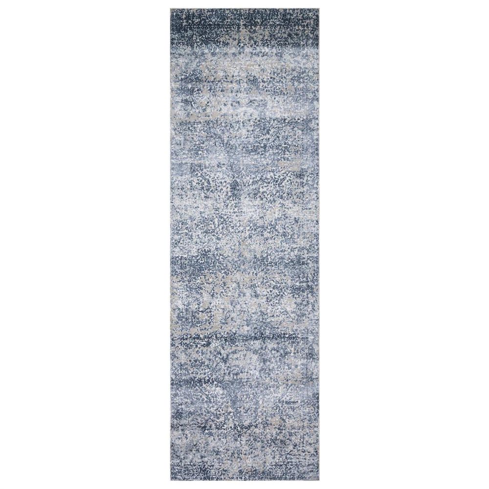 Loloi Patina PJ-04 2"7" x 8" Blue and Stone Runner, , large