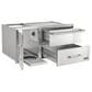 Coyote Outdoor 42" Access Door with Storage and Warming Drawer in Stainless Steel, , large