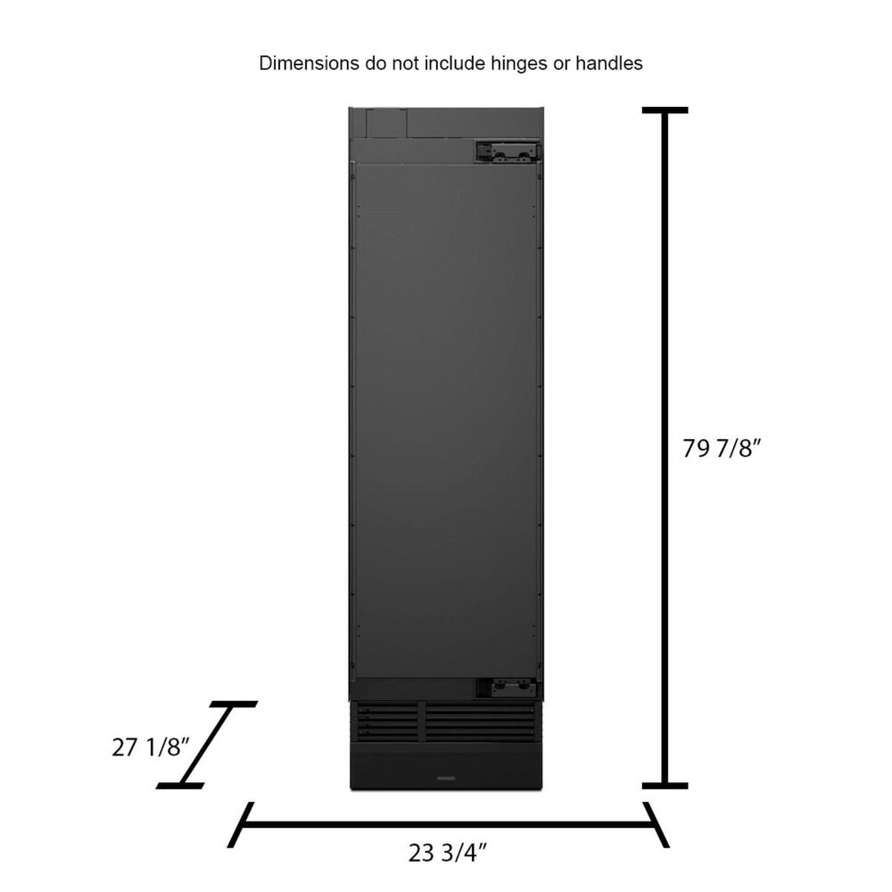 Jenn-Air 24&quot; Built-In Refrigerator Column with Right Hand Swing Panel Ready, , large