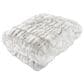 Timberlake 60" x 80" Ruched Faux Fur Throw Blanket in Gray, , large