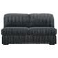 Ashley Midnight-Madness 4-Piece Left Facing Sectional with Chaise in Gunmetal, , large