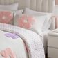 Hampton Park Gracie 4-Piece Full/Queen Comforter Set in White and Purple, , large