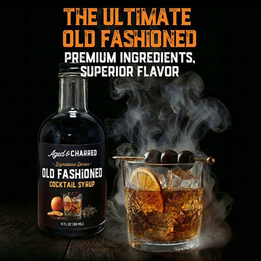 Aged &amp; Charred Signature Old Fashioned Syrup Mix in Multicolor, , large