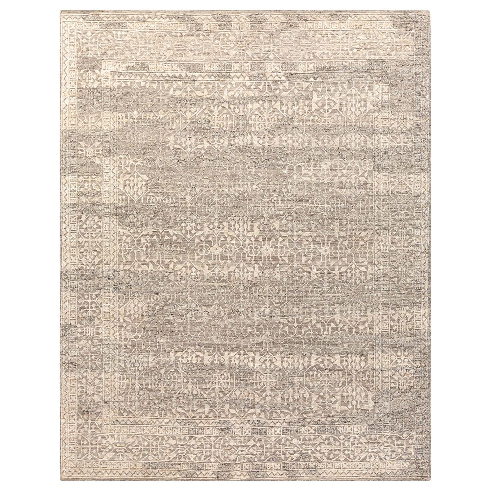 Surya Tunus 8" x 11" Medium Gray, Charcoal and Cream Area Rug, , large