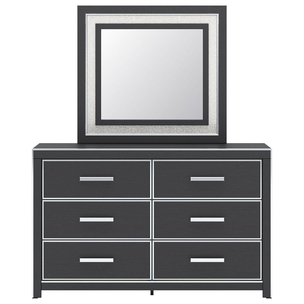 Ashley Zuraleus 4-Piece Queen Upholstered Platform Bedroom Set in Matte Black, , large