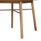 Baxton Studio Denmark Dining Table in Brown - Table Only, , large