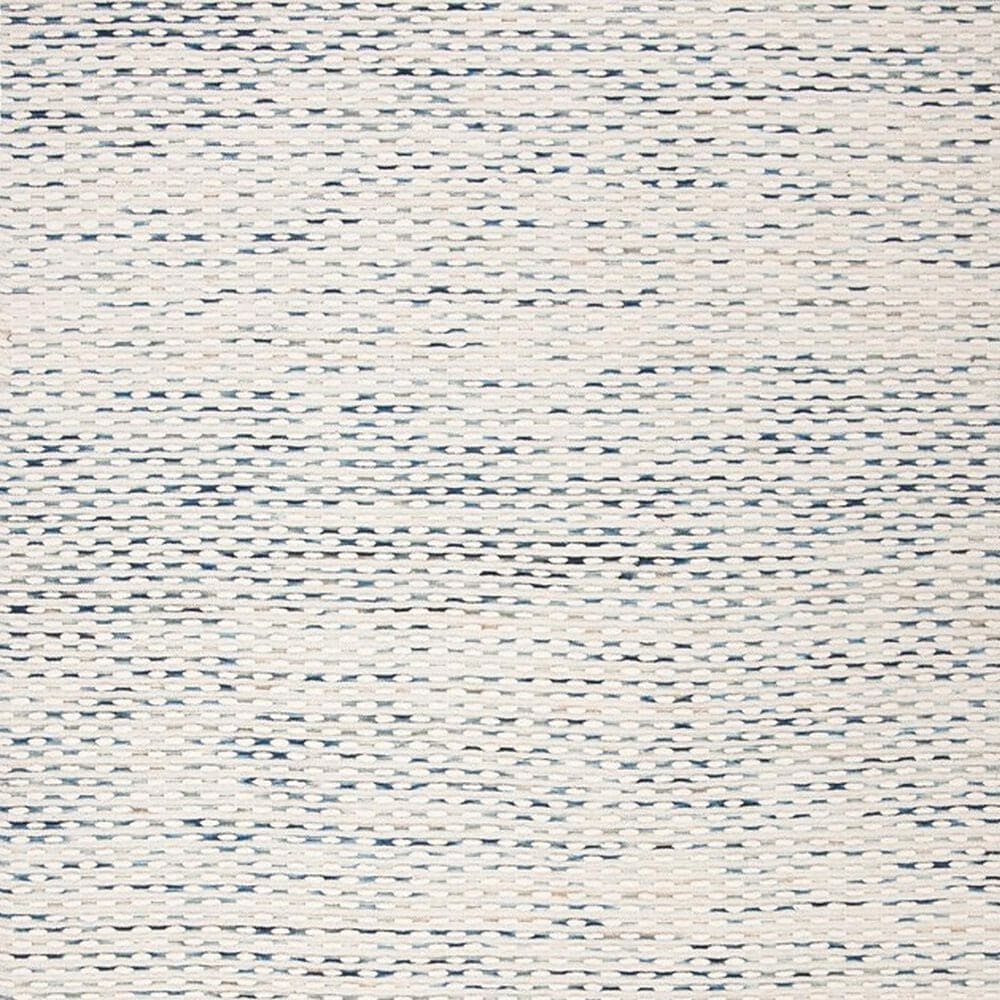 Safavieh Marbella 2&#39;3&quot; x 8&#39; White and Navy Runner, , large