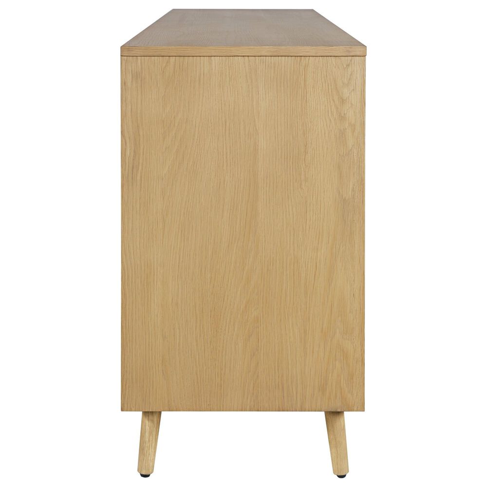 Waltham Reece 60&quot; Console in Light Oak, , large