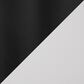 Lumisource Fuji High Back Barstool with White Faux Leather in Black (Set of 2), , large