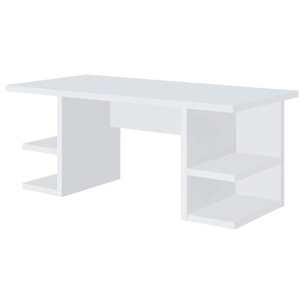 Coaster Alice Writing Desk in White, , large