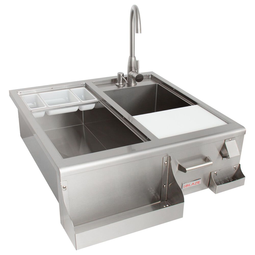 Blaze Beverage Center with Sink, , large