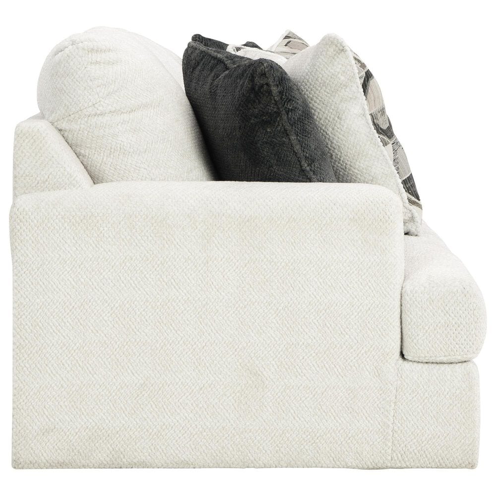 Ashley Karinne Stationary Sofa and Loveseat Set in Linen, , large