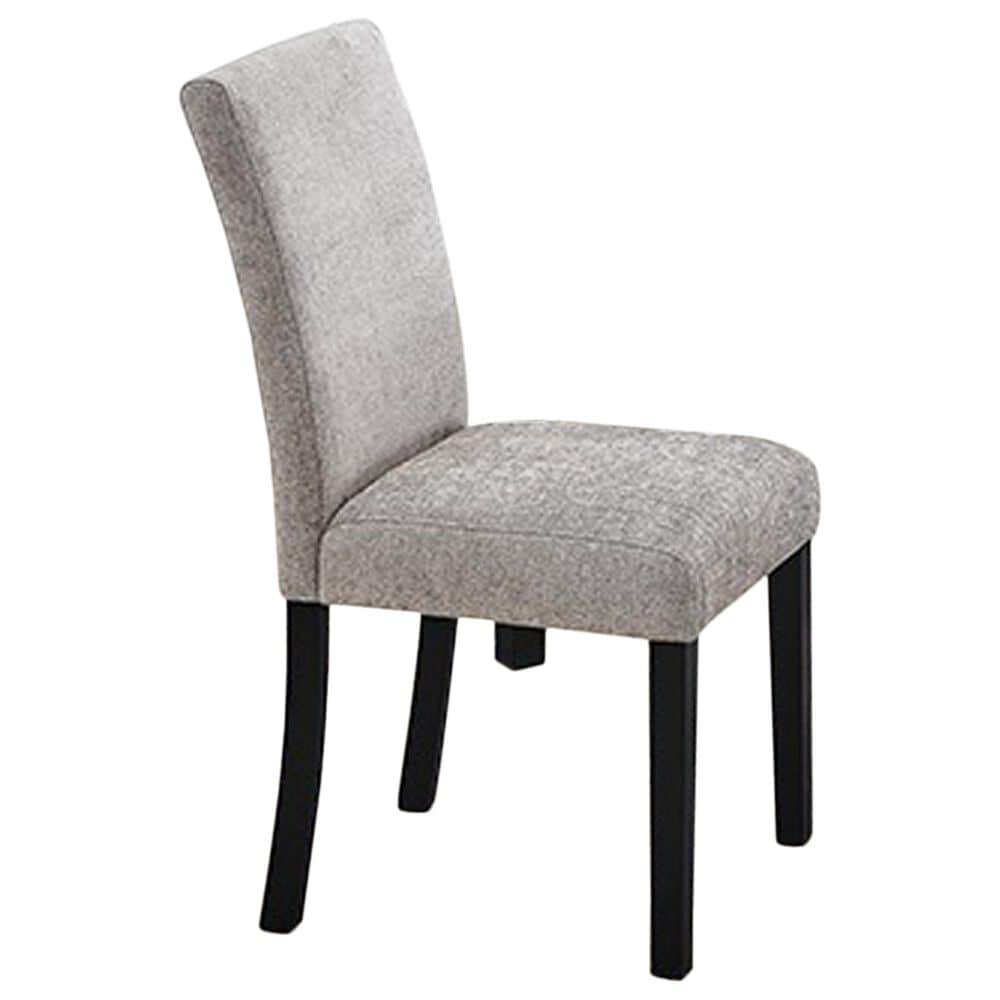 Crown Mark Forana Dining Side Chair in Black, , large