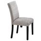 Crown Mark Forana Dining Side Chair in Black, , large