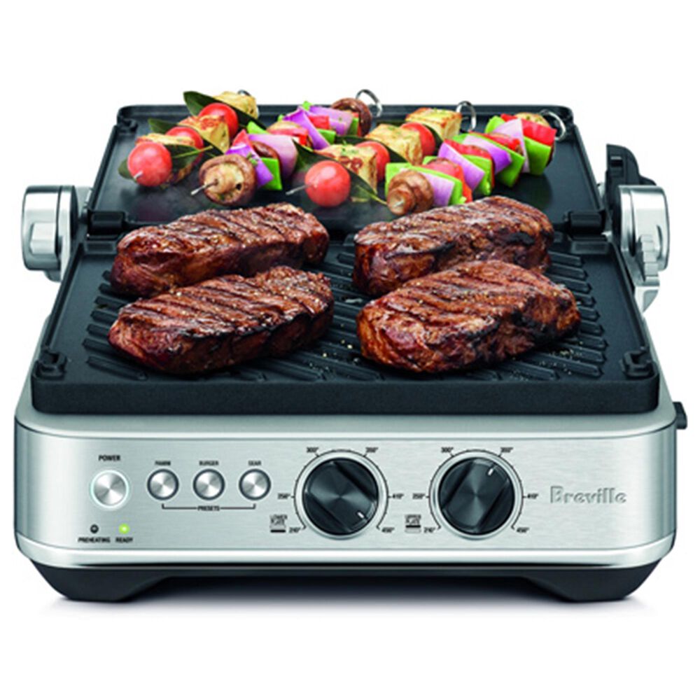 Breville 15&quot; Sear and Press Grill in Brushed Stainless Steel, , large