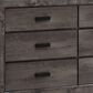 Mayberry Hill Nathan 6-Drawer Dresser in Distressed Gray, , large