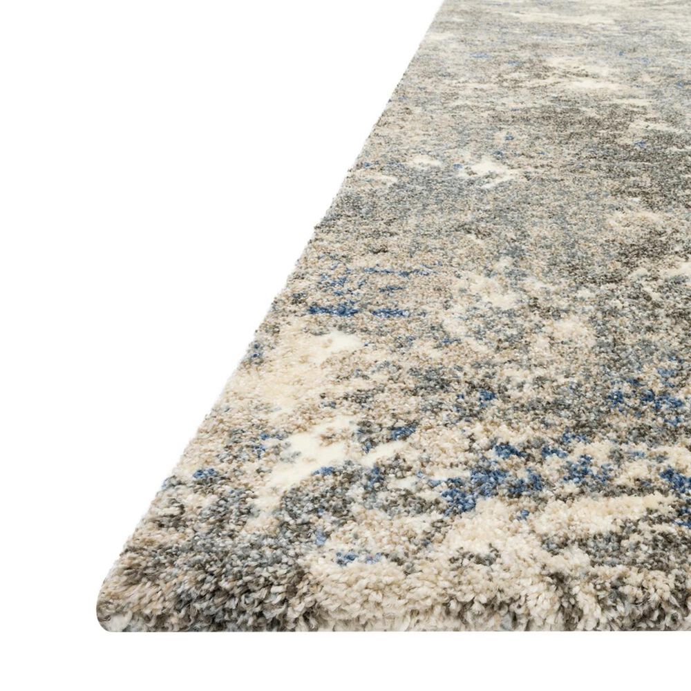 Loloi Landscape LAN-04 2&#39;2&quot; x 10&#39;6&quot; Slate Runner, , large