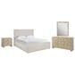 Universal Furniture Oasis 4-Piece Queen Upholstered Bedroom Set in Dockside, , large