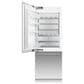 Fisher & Paykel 30" Integrated Bottom Mount Column Door Panel Left Hinge in Stainless Steel, , large