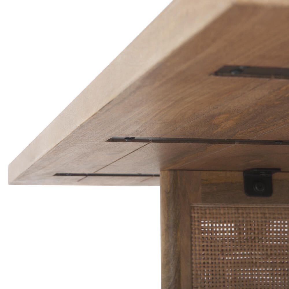 Mercana Grier Square Coffee Table in Light Brown, , large