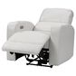 CorLiving Oren Power Theatre Wall Hugger Recliner in White, , large